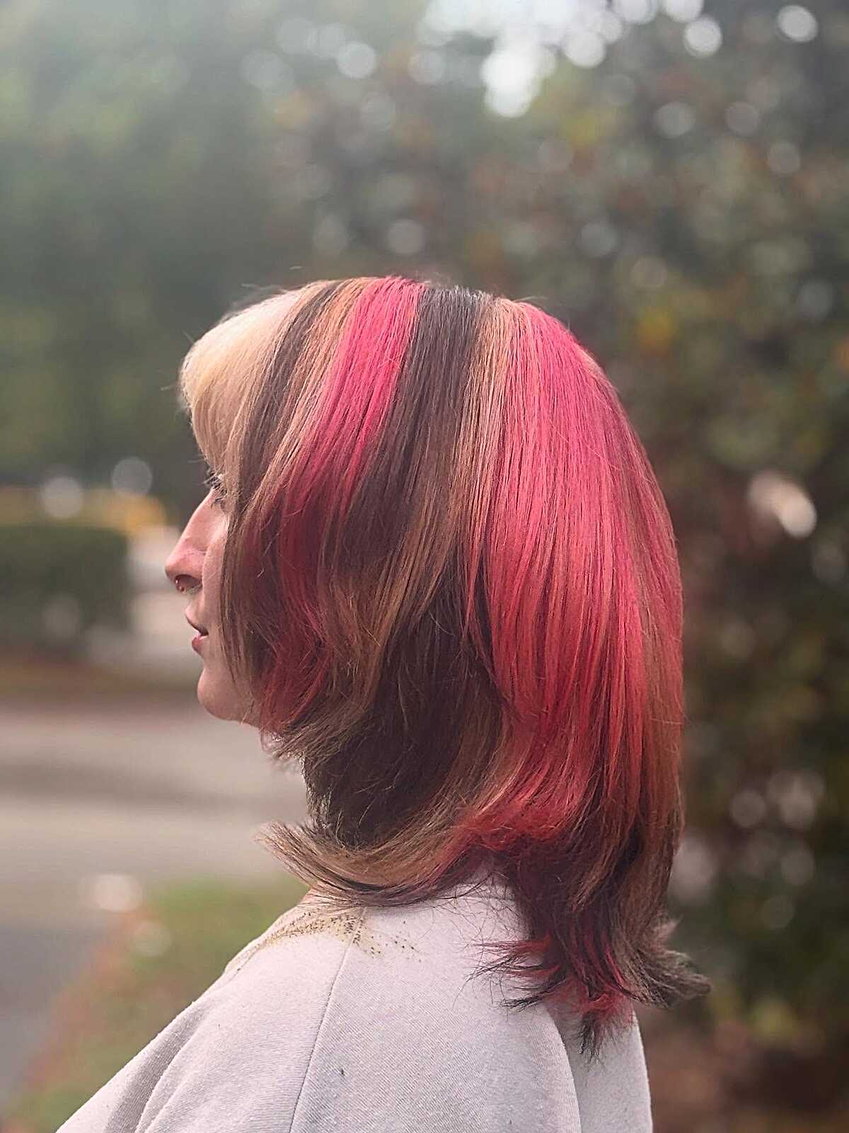 Dynamic Layers with Bold Color Accents